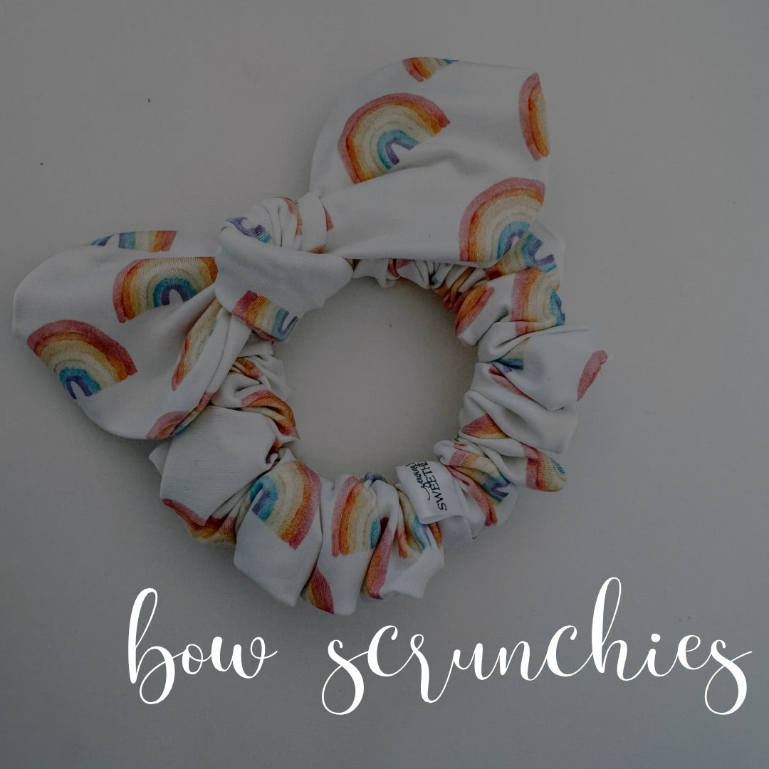 Bow Scrunchies