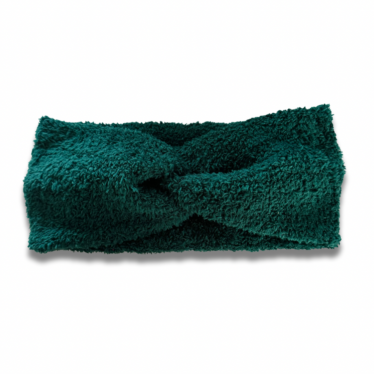 Emerald Cozy Headband Sewing Sweethearts