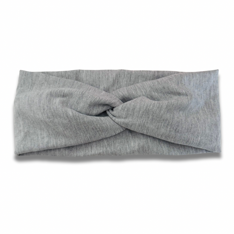 Heather Grey Bamboo Fleece Ear Warmer Sewing Sweethearts
