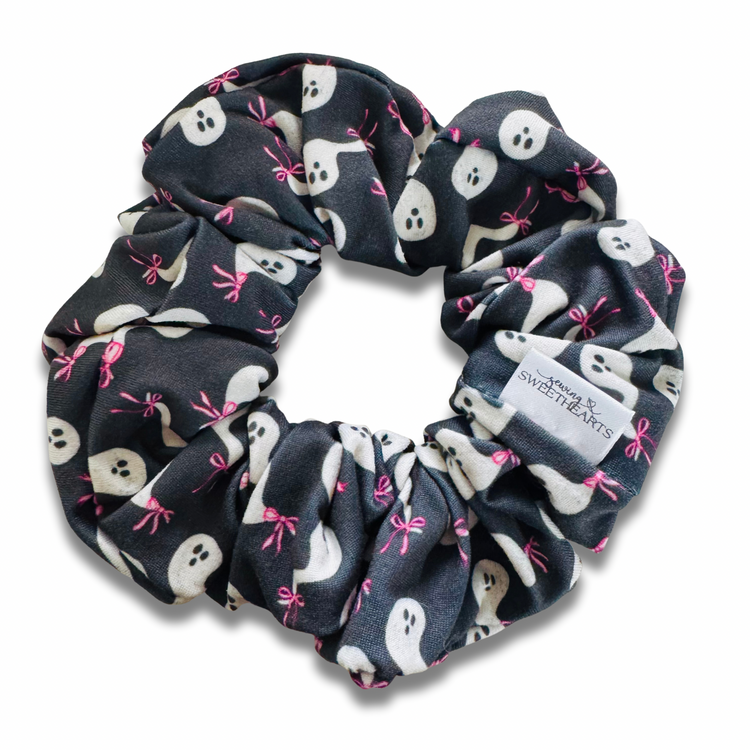 Ghosties Scrunchie Sewing Sweethearts