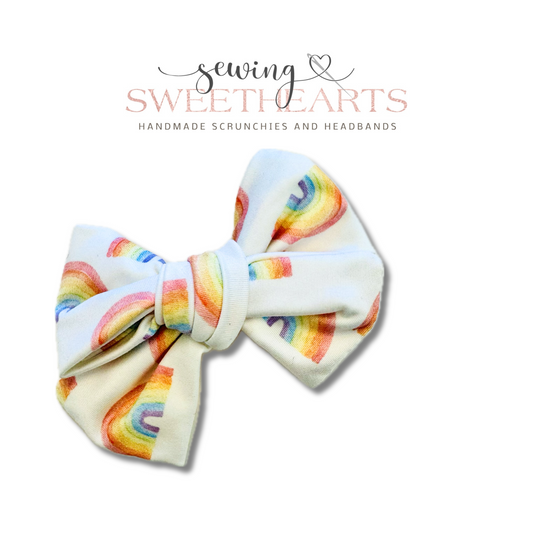 Rainbows Bow  Sewing Sweethearts   