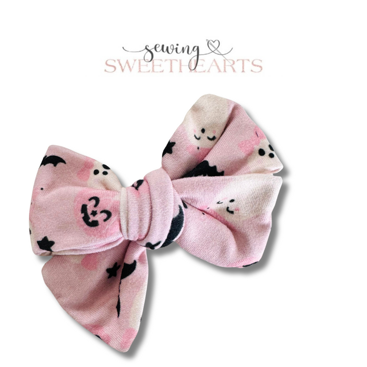 Spooky Cute Bow Sewing Sweethearts