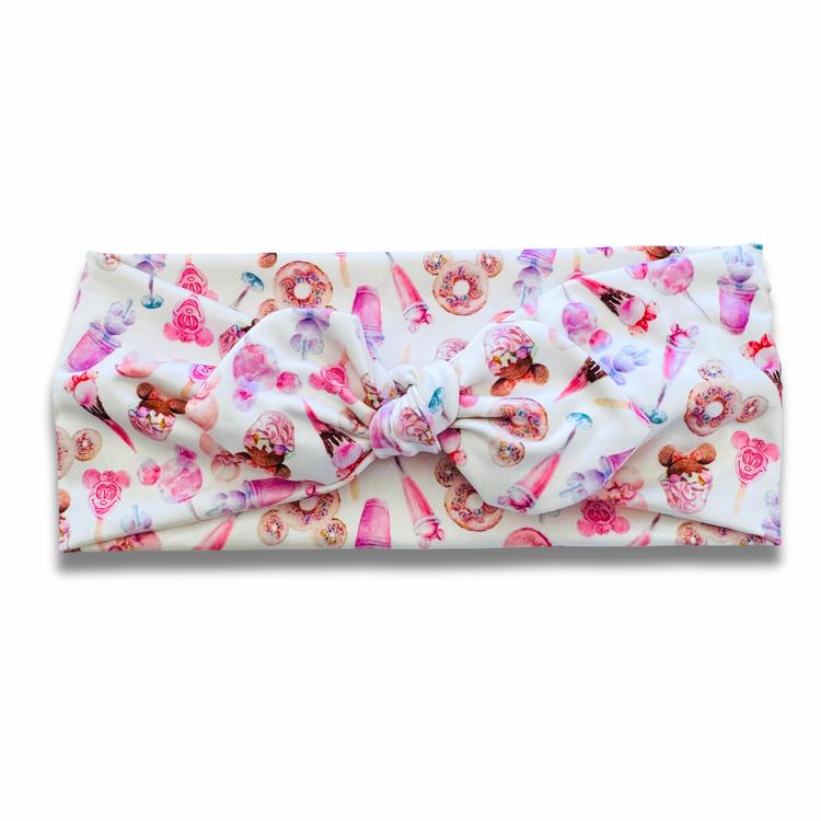 Magical Treats Sweetheart Headband (or removable tie option) Sewing Sweethearts Sweetheart with Removable Tie