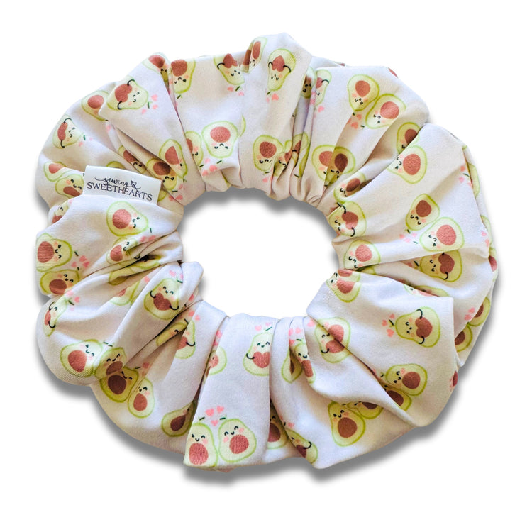 Avocado Love Scrunchie Sewing Sweethearts