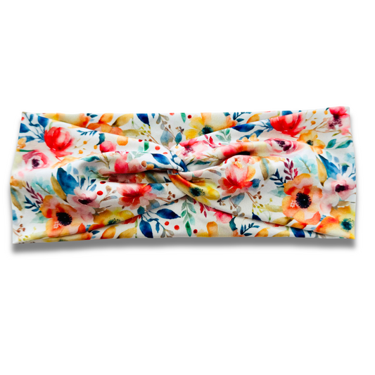 Bright Floral Sweetheart (or removable tie option)  Sewing Sweethearts Sweetheart  