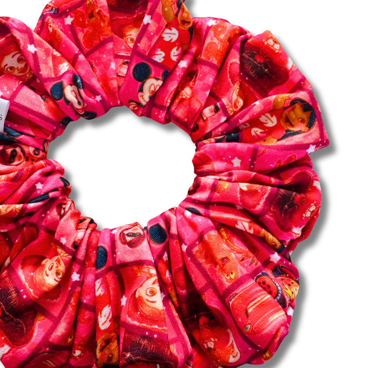 Characters in Red Scrunchie Sewing Sweethearts