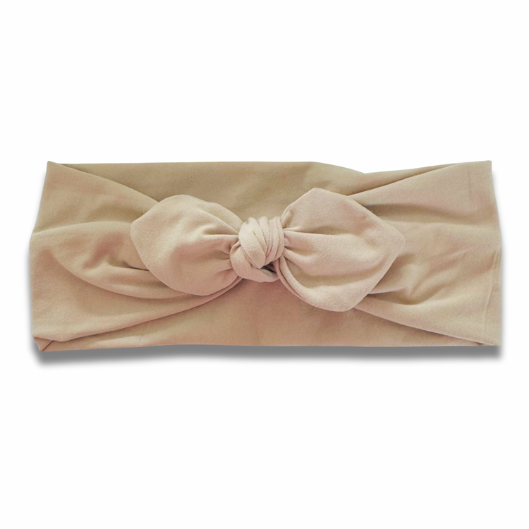 French Vanilla Sweetheart Headband (or removable tie option) Sewing Sweethearts Sweetheart with Removable Tie