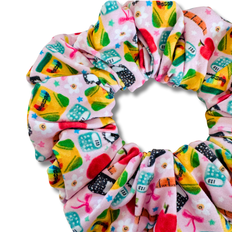 Back to School Scrunchie Sewing Sweethearts