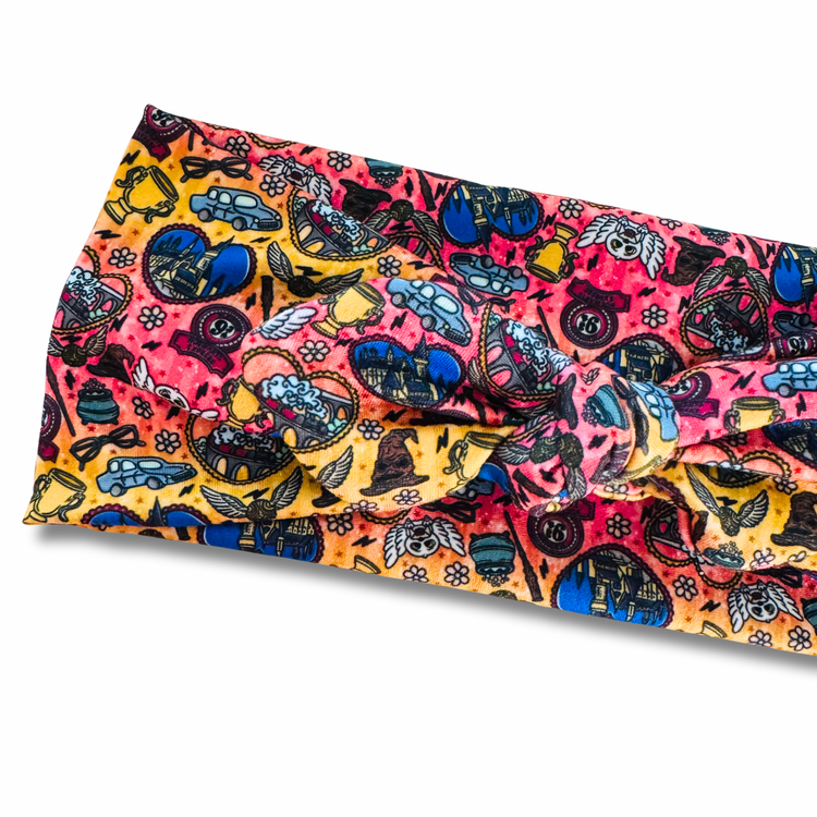 Nine and 3/4 Sweetheart Headband (or removable tie option) Sewing Sweethearts