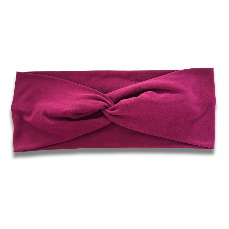 Raspberry Sweetheart Headband (or removable tie option) Sewing Sweethearts Sweetheart