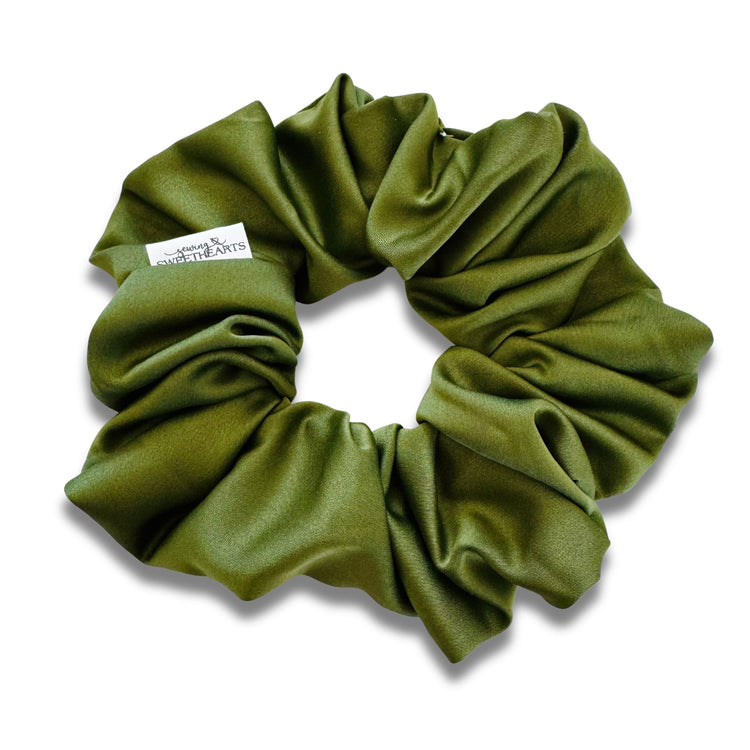 Ivy Satin Scrunchie Sewing Sweethearts