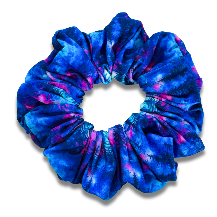 Northern Lights Forest Scrunchie Sewing Sweethearts