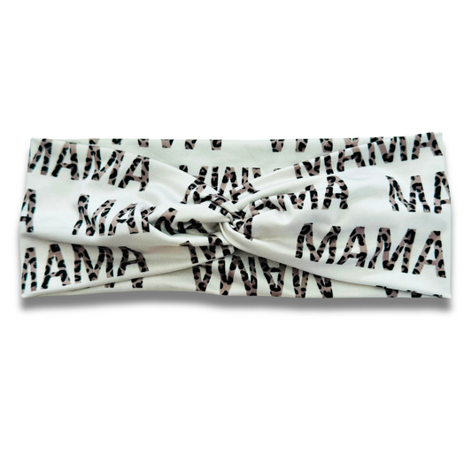 Mama Leopard Sweetheart (or removable tie option)  Sewing Sweethearts Sweetheart with removable tie  