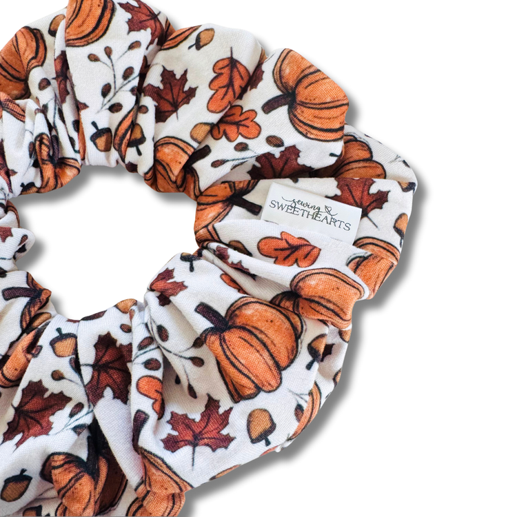 Autumn Harvest Scrunchie Sewing Sweethearts