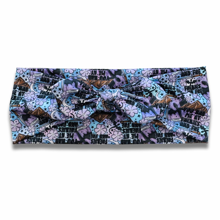 Faeries & Fae Sweetheart Headband (or removable tie option) Sewing Sweethearts Sweetheart with Removable Tie