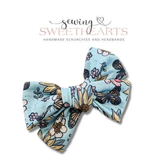 Butterfly Blossoms Bow  Sewing Sweethearts   