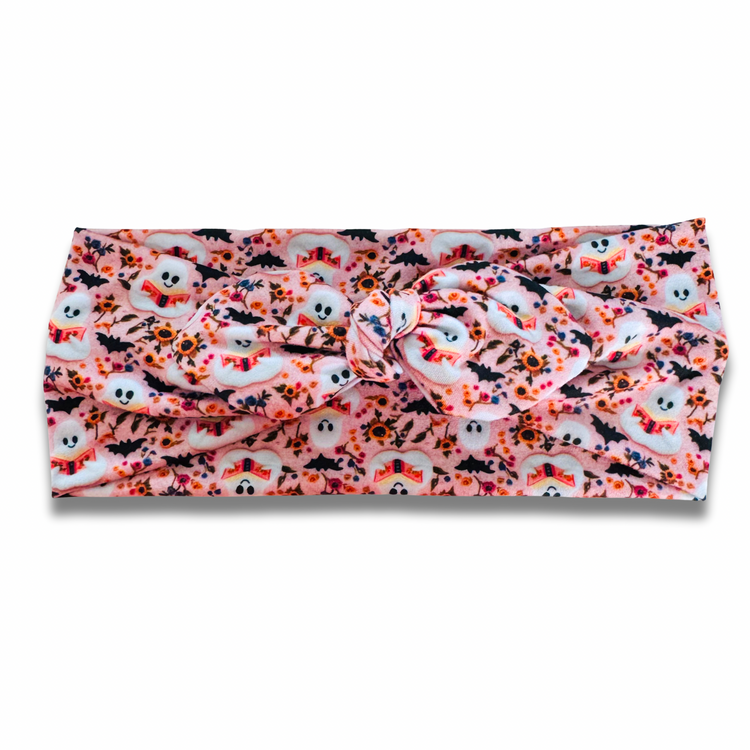 Reading Ghouls Sweetheart Headband (or removable tie option) Sewing Sweethearts Sweetheart with Removable Tie