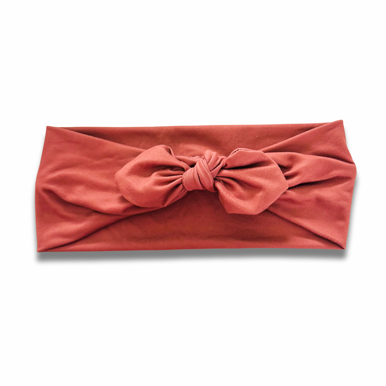 Clay Sweetheart Headband (or removable tie option) Sewing Sweethearts Sweetheart with Removable Tie