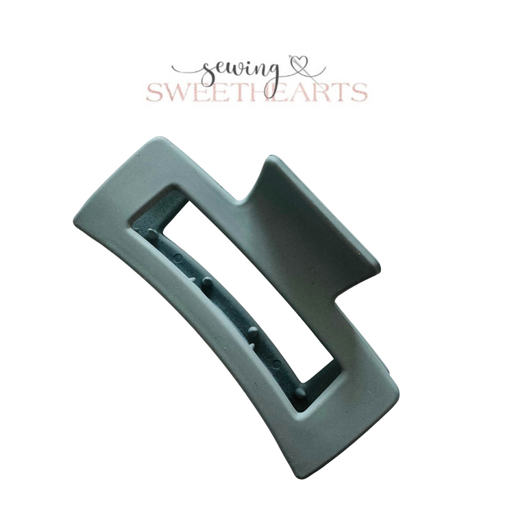 Claw Clips / 8.5 cm Sewing Sweethearts Grey