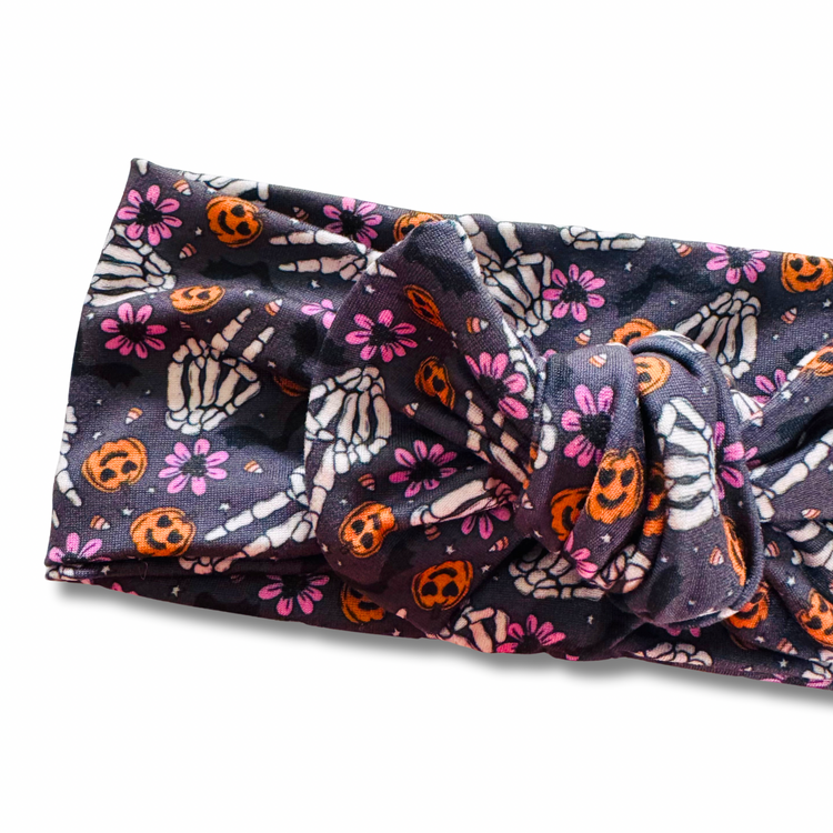 Spooky Peace Sweetie Headband Sewing Sweethearts