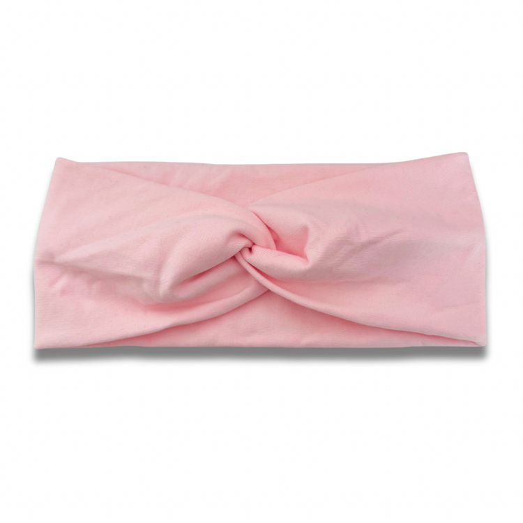 Light Pink Bamboo Fleece Ear Warmer Sewing Sweethearts