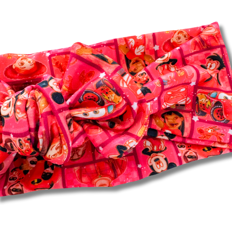 Characters in Red Sweetie Headband Sewing Sweethearts