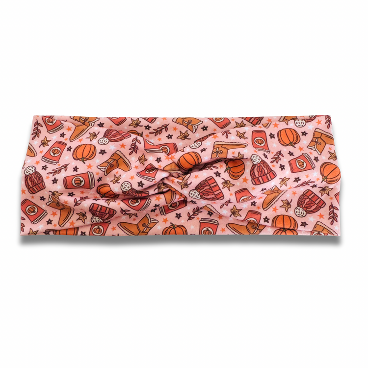 Fall Girl Sweetheart Headband (or removable tie option) Sewing Sweethearts Sweetheart