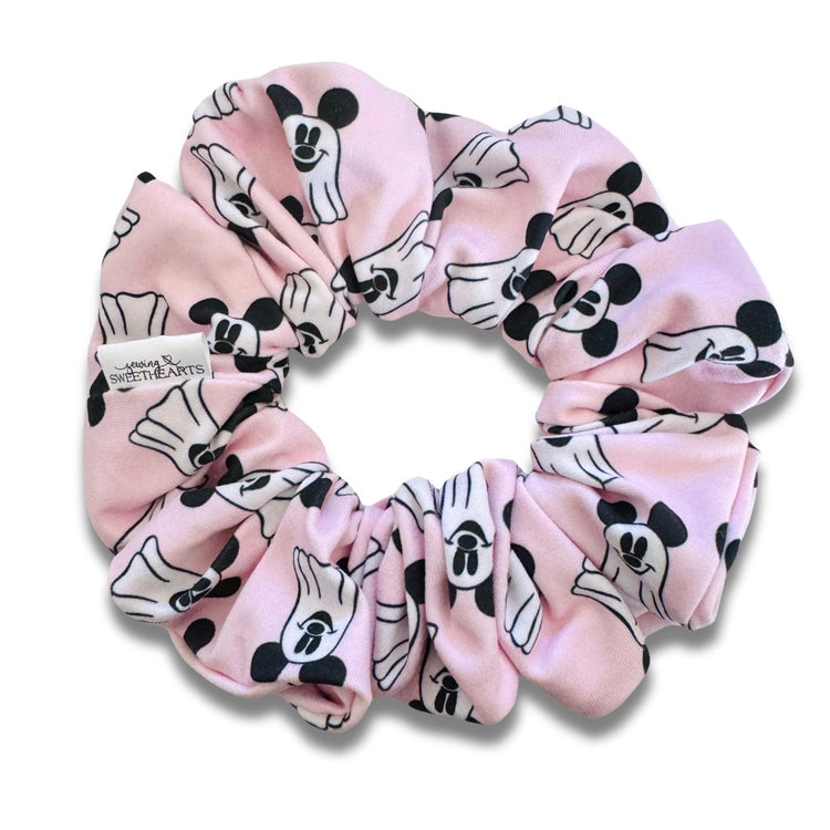 Mouse Ghosts Scrunchie Sewing Sweethearts