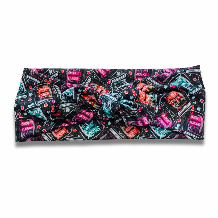 Ruinous Love Sweetheart Headband (or removable tie option) Sewing Sweethearts Sweetheart with Removable Tie