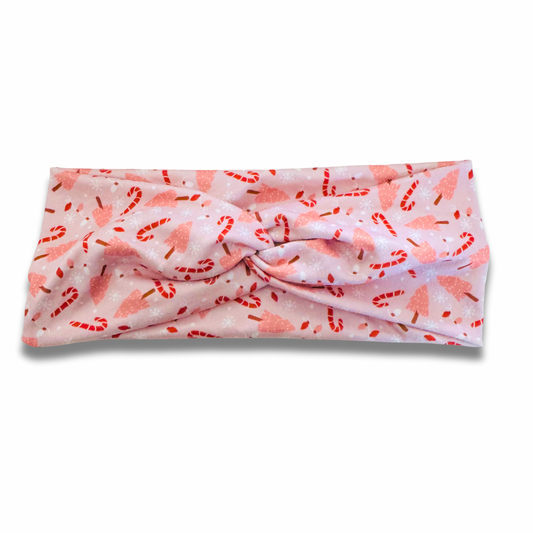 Candy Cane Forest Sweetheart Headband (or removable tie option) Sewing Sweethearts Sweetheart