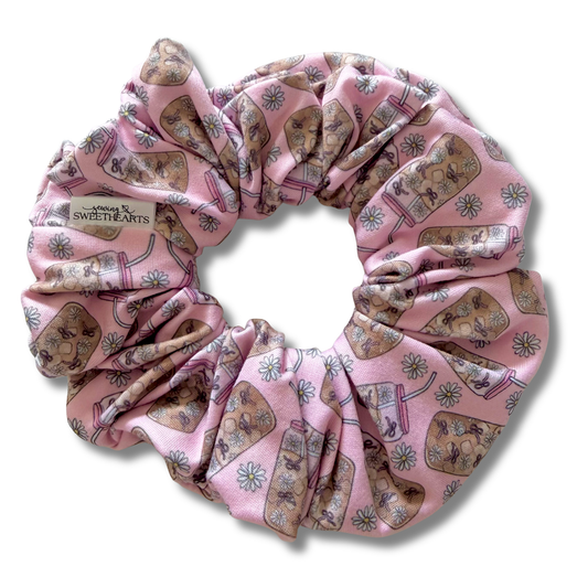 Iced Coffee Scrunchie Sewing Sweethearts