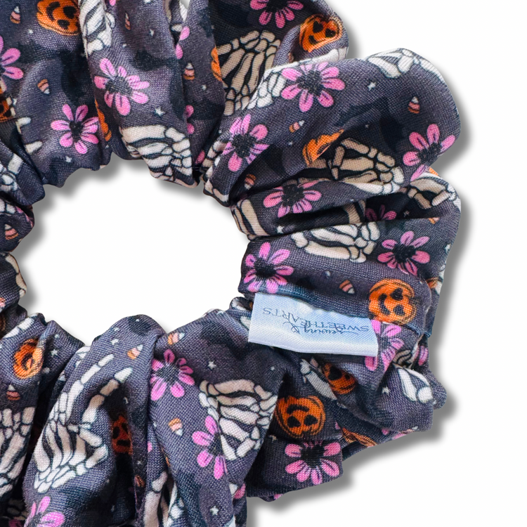 Spooky Peace Scrunchie Sewing Sweethearts