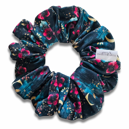 Moon Garden Scrunchie Sewing Sweethearts