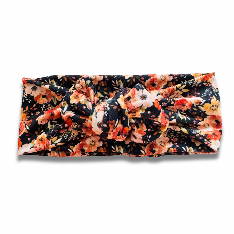 Autumn Blooms Sweetie Headband Sewing Sweethearts