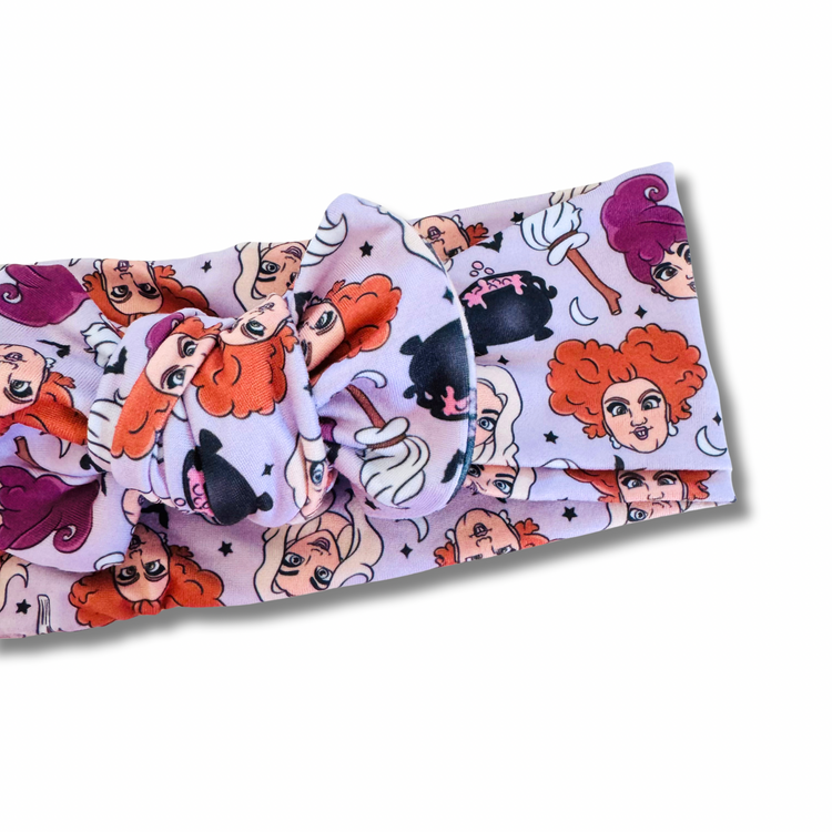 Witches Sweetie Headband Sewing Sweethearts