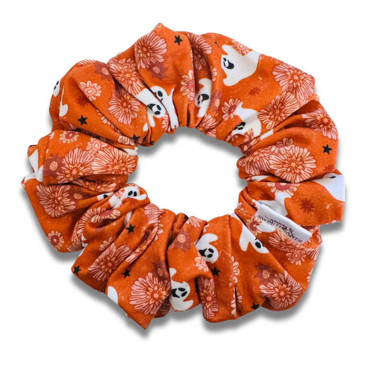 Boho Ghosts Scrunchie Sewing Sweethearts