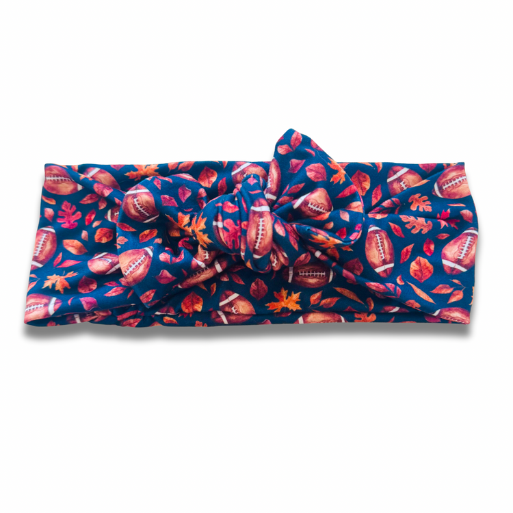 Fall Football Sweetie Headband Sewing Sweethearts