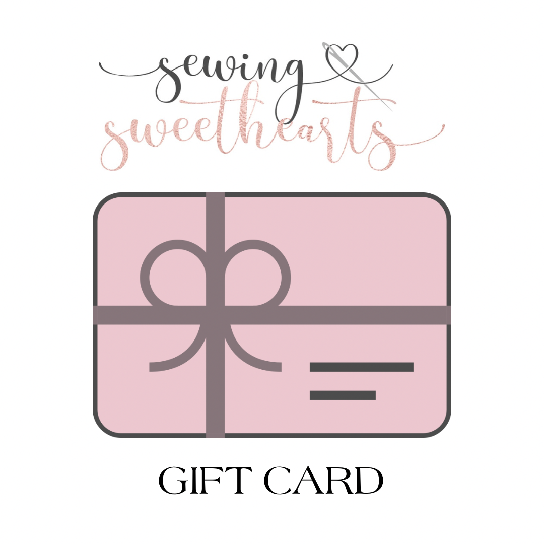 Sewing Sweethearts Gift Card Gift Cards Sewing Sweethearts   