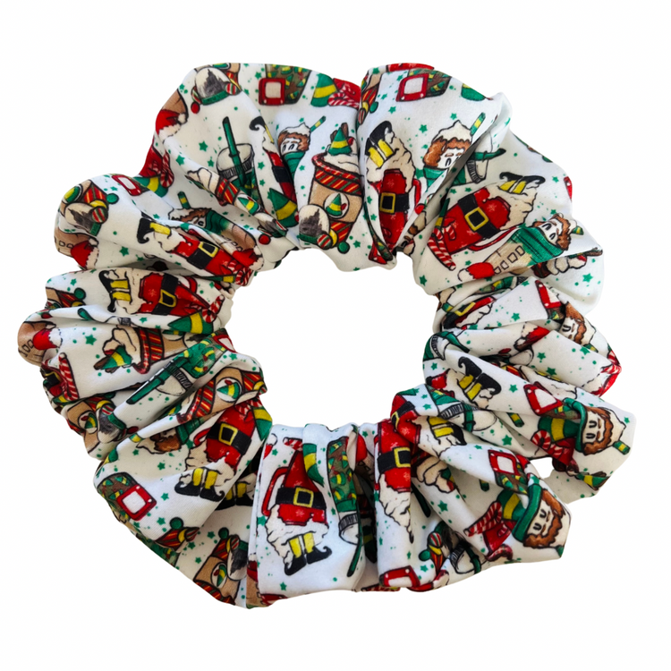 Elf Latte Scrunchie Scrunchies Sewing Sweethearts