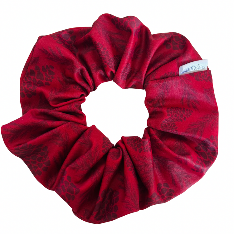 Pining for Christmas Scrunchie Scrunchies Sewing Sweethearts