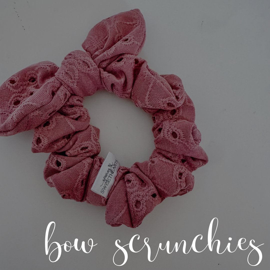 Bow Scrunchies