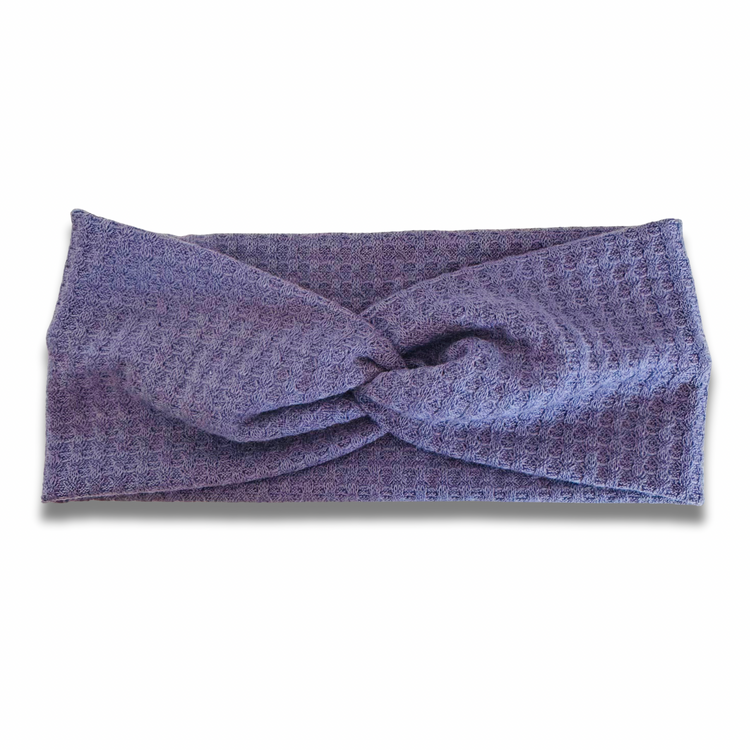 Dusty Lavender Waffle Knit Sweetheart (or removable tie option) Sewing Sweethearts Sweetheart