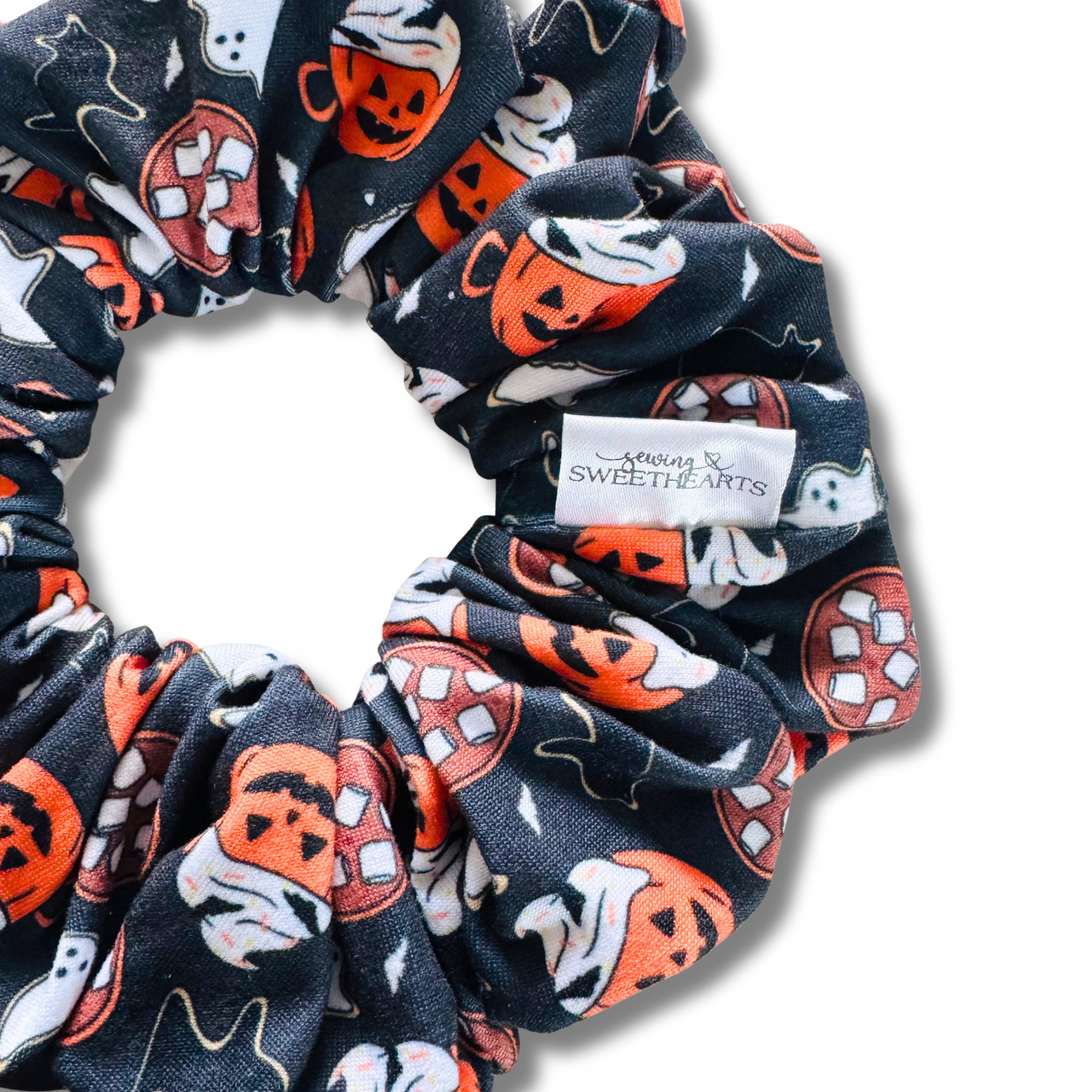 Halloween Snacks Scrunchie Sewing Sweethearts