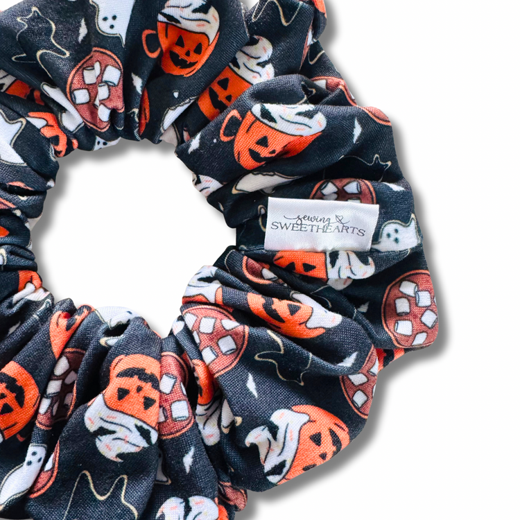 Halloween Snacks Scrunchie Sewing Sweethearts