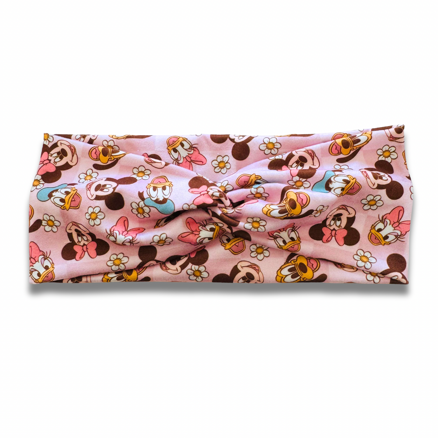 Daisy Mouse Sweetheart Headband (or removable tie option) Sewing Sweethearts Sweetheart
