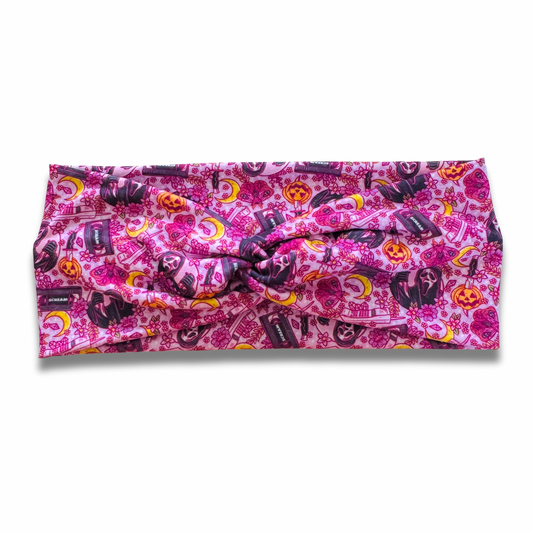 Scream Sweetheart Headband (or removable tie option) Sewing Sweethearts Sweetheart