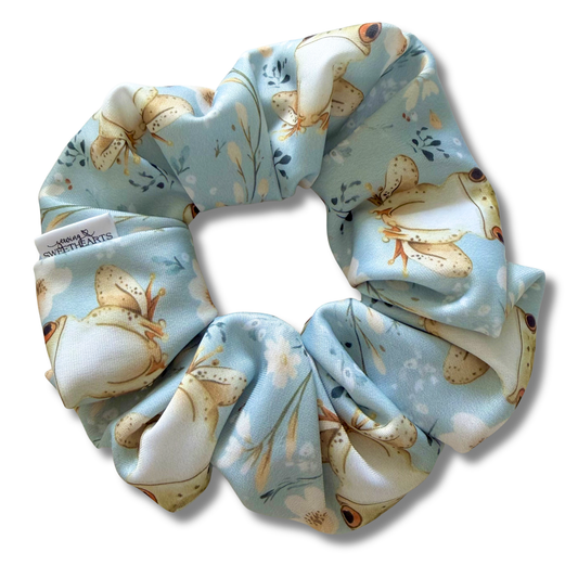 Froggie Swim Scrunchie Sewing Sweethearts