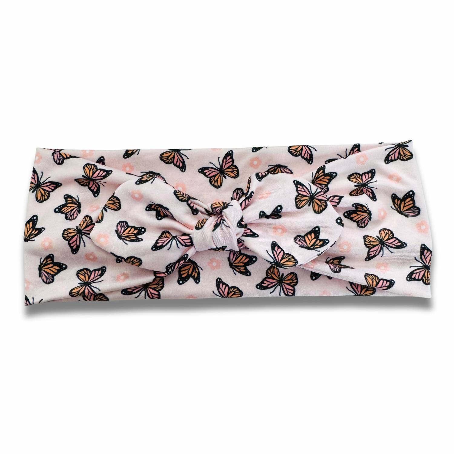 Butterflies Sweetheart Headband (or removable tie option) Sewing Sweethearts Sweetheart with Removable Tie