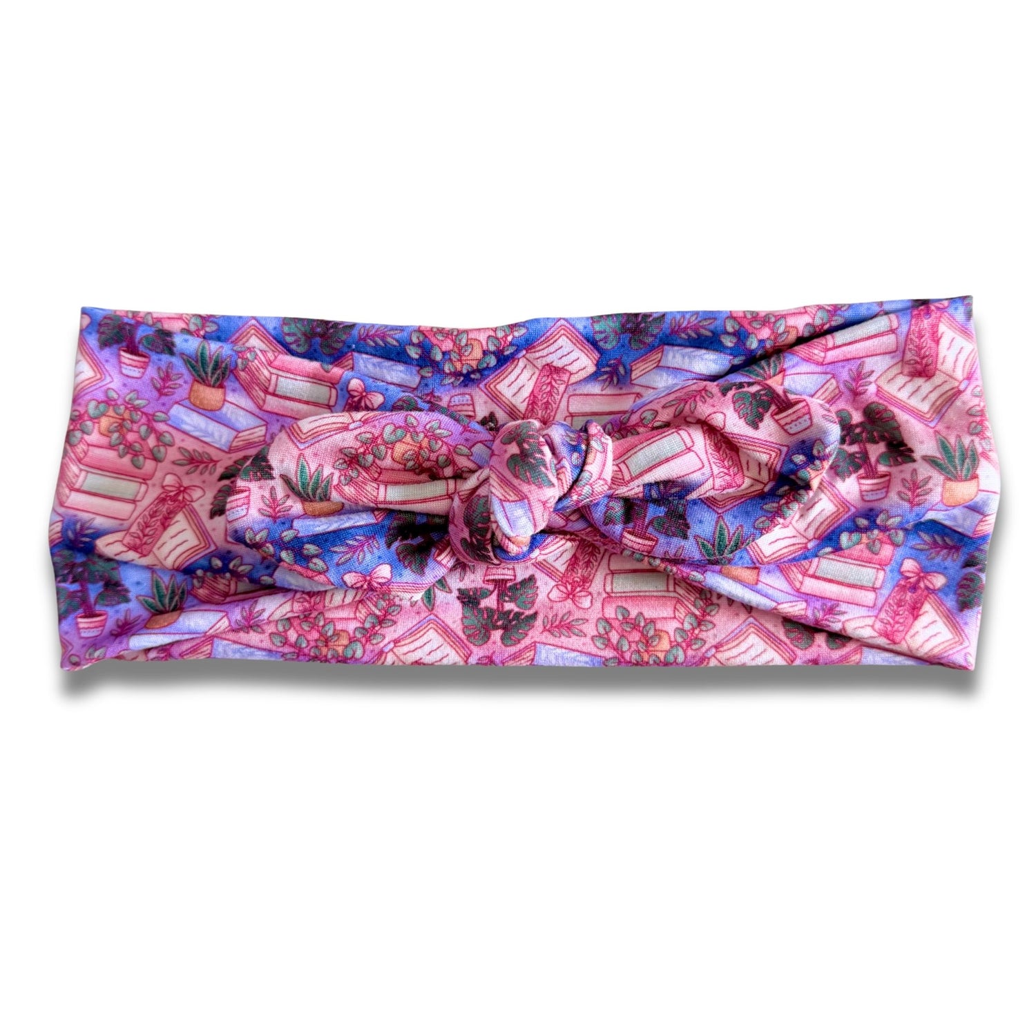 Plants & Books Sweetheart Headband (or removable tie option) Sewing Sweethearts Sweetheart with Removable Tie