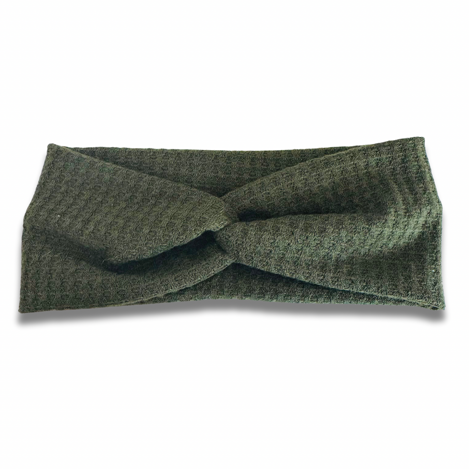 Olive Waffle Knit Sweetheart (or removable tie option) Sewing Sweethearts Sweetheart